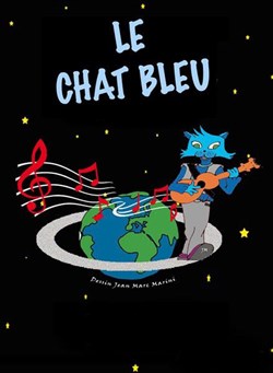 Affiche de Le chat bleu