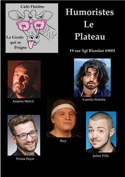 Affiche de Humoristes : Le plateau de la Girafe