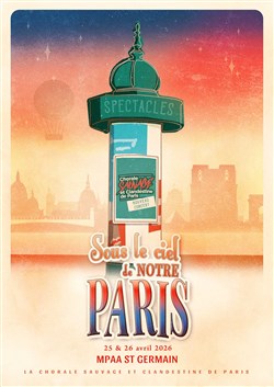 Affiche de Sous le ciel de notre Paris