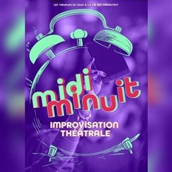 Affiche de Midi Minuit d'impro !