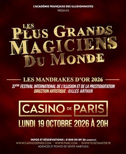 Affiche de Les Mandrakes d'Or 2026