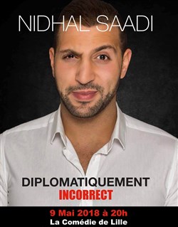 Affiche de Nidhal Saadi dans Diplomatiquement incorrect