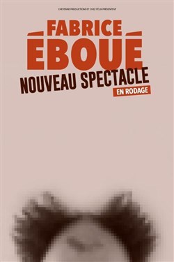 Affiche de Fabrice Eboué | nouveau spectacle en rodage