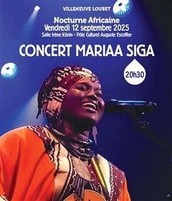 Affiche de Nocturne Africaine : Mariaa Siga en quartet