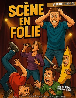 Affiche de Scène en Folie