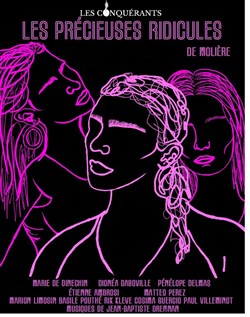 Affiche de Les précieuses ridicules