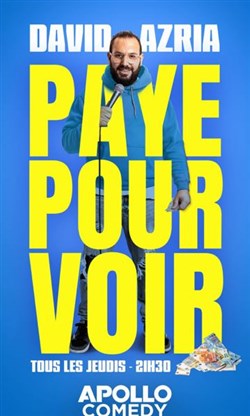 Affiche de David Azria