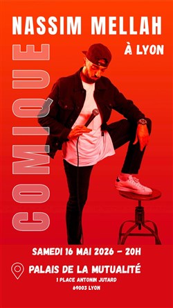 Affiche de Nassim Mellah dans Comique