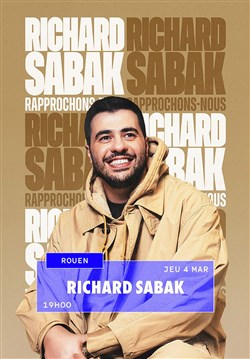 Affiche de Richard Sabak dans Rapprochons-nous