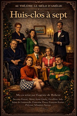 Affiche de Huis-clos à Sept