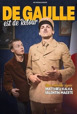 Affiche de De Gaulle est de retour