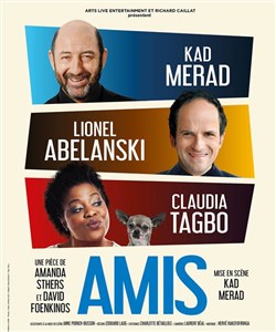 Affiche de Amis | avec Kad Merad