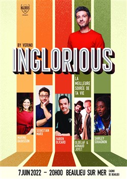 Affiche de Inglorious Comedy Club by Vérino
