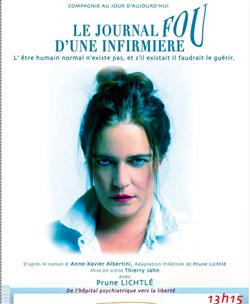 Affiche de Prune Lichtlé dans Le journal fou d'une infirmière