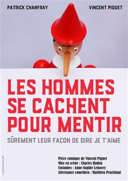 Affiche de Les hommes se cachent pour mentir