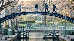 Affiche de Visite guidée : En remontant vers le canal Saint-Martin
