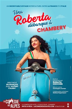Affiche de Roberta Cecchin dans Una Roberta débarque à Chambéry