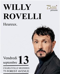 Affiche de Willy Rovelli dans Heureux