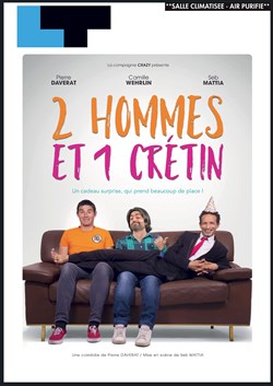 Affiche de 2 hommes et 1 crétin