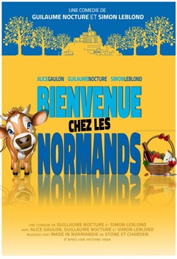 Affiche de Bienvenue chez les normands