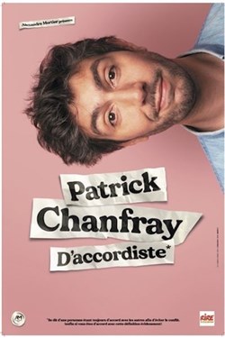 Affiche de Patrick Chanfray dans D'accordiste