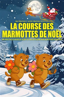 Affiche de La course des marmottes de Noël