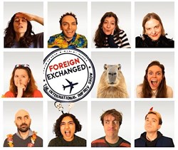 Affiche de Spectacle d'improvisation en anglais