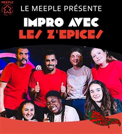 Affiche de Impro avec Les Z'épices au Meeple