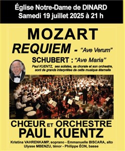 Affiche de Choeur et orchestre Paul Kuentz : Requiem de Mozart