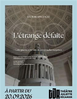 Affiche de L'Etrange Défaite