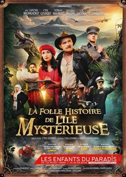 Affiche de La folle histoire de l'île mystérieuse