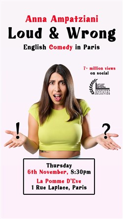 Affiche de English Comedy in Paris | Loud & Wrong