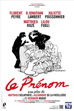 Affiche de Le prénom | avec Florent Peyre et Jonathan Lambert