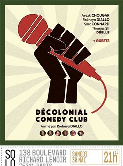 Affiche de Décolonial Comedy Club