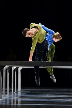 Affiche de Ballet de l'Opéra de Lyon : Fabrice Mazliah / William Forsythe