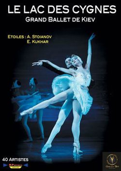 Affiche de Le Lac des Cygnes | par le Grand Ballet de Kiev