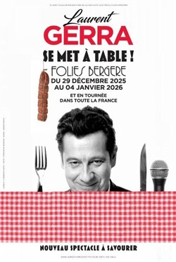 Affiche de Laurent Gerra se met à table !