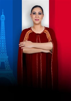 Affiche de Dounia Boutazout dans Ra' dahkin
