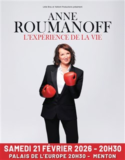 Affiche de Anne Roumanoff dans L'expérience de la vie