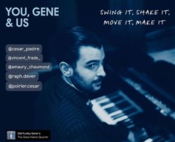 Affiche de César Pastre Swing Band Tribute to Gene Harris