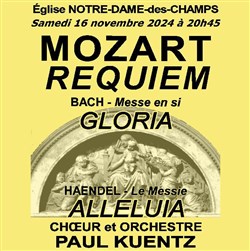 Affiche de Choeur et orchestre Paul Kuentz