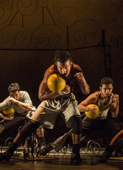 Affiche de Compagnie Käfig / Quatuor Debussy : Boxe Boxe Brasil