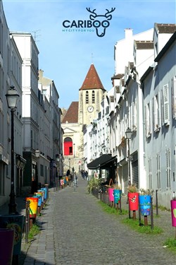 Affiche de Visite guidée : Charonne, la campagne en plein Paris | par Cariboo