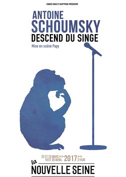 Affiche de Antoine Schoumsky dans Antoine Schoumsky descend du singe