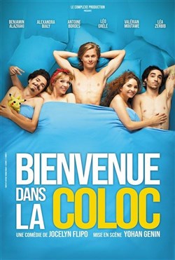 Affiche de Bienvenue dans la coloc