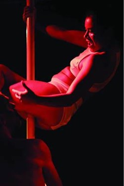 Affiche de Soirée Burlesque - Scratch on the world / Putéfix