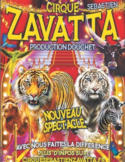 Affiche de Cirque Sébastien Zavatta | Les Sables d'Olonne
