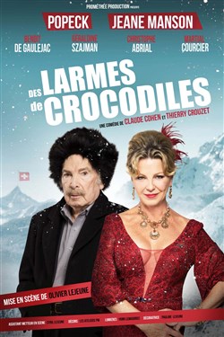 Affiche de Des larmes de crocodiles | avec Popeck et Jeane Manson