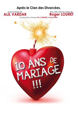Affiche de 10 ans de mariage