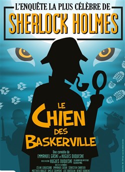Affiche de Sherlock Holmes, le chien des Baskerville